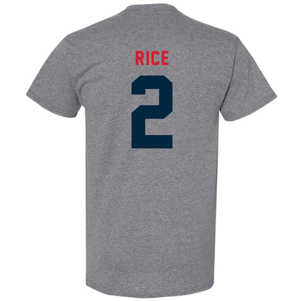 Howard - NCAA Men's Soccer : Deuce Rice - T-Shirt-1