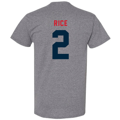 Howard - NCAA Men's Soccer : Deuce Rice - T-Shirt-1