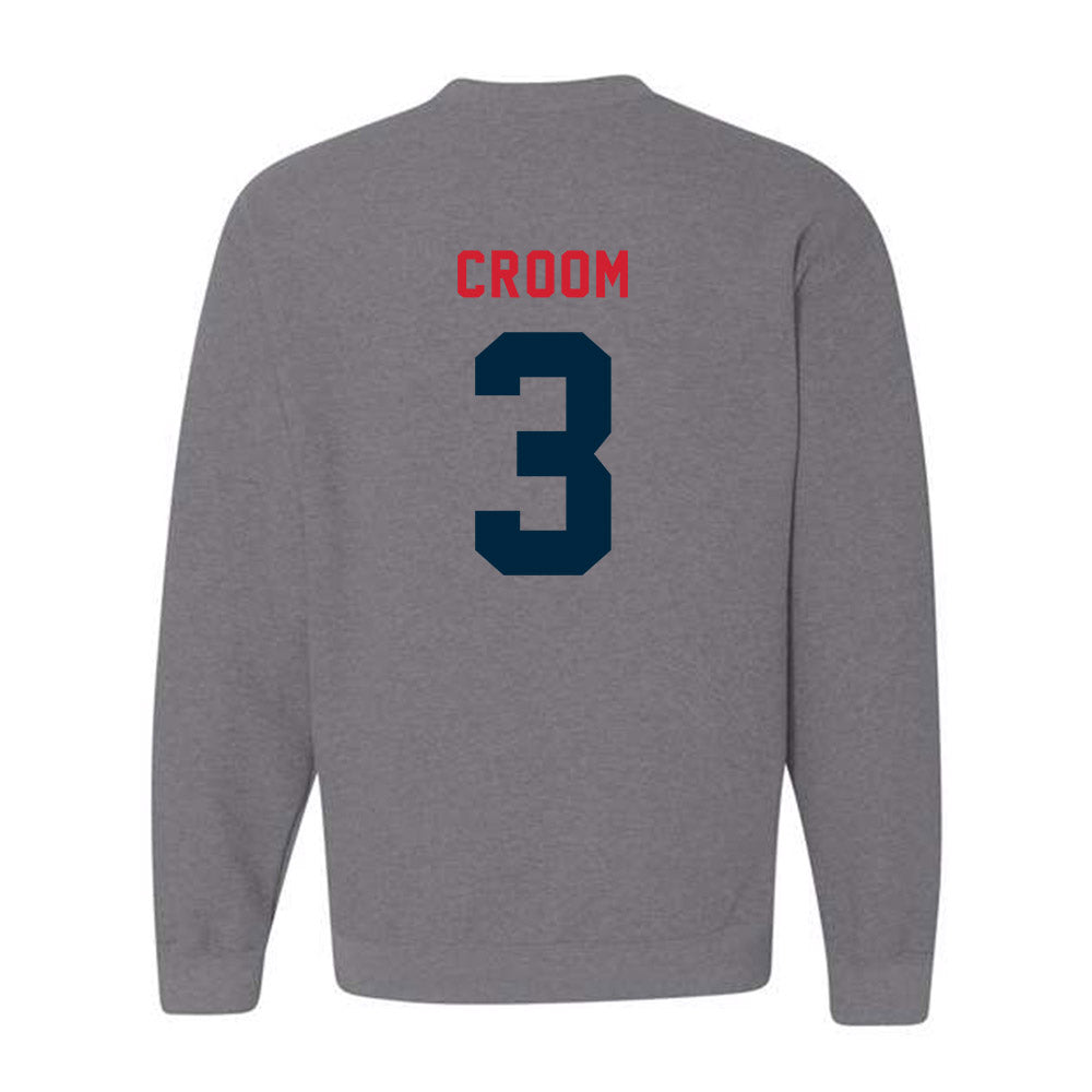 Howard - NCAA Women's Lacrosse : Leah Croom - Crewneck Sweatshirt-1