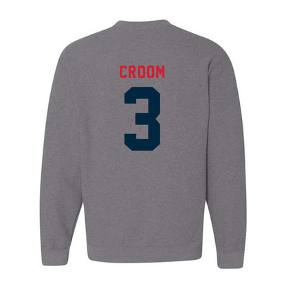 Howard - NCAA Women's Lacrosse : Leah Croom - Crewneck Sweatshirt-1