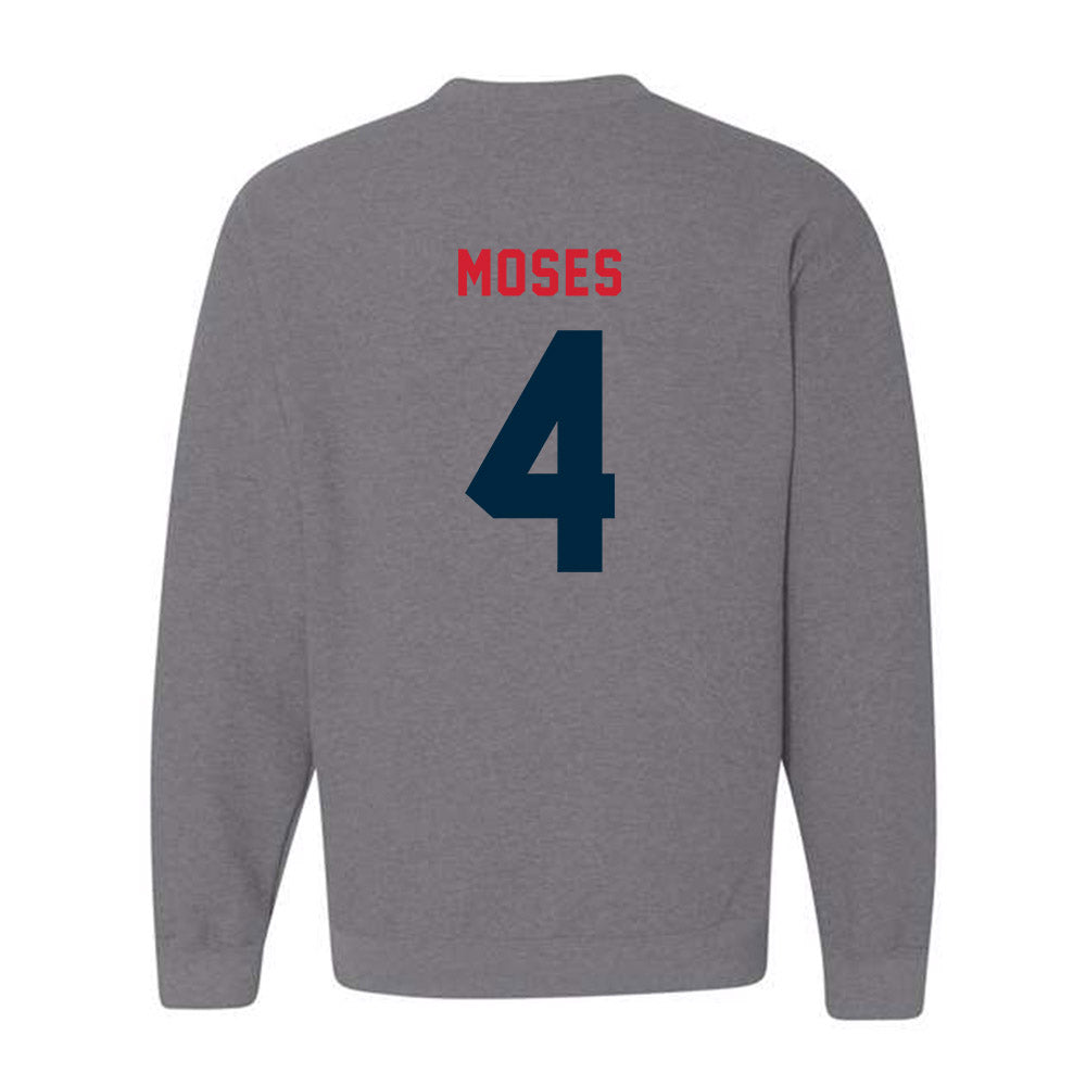 Howard - NCAA Men's Soccer : Donovan Moses - Crewneck Sweatshirt-1