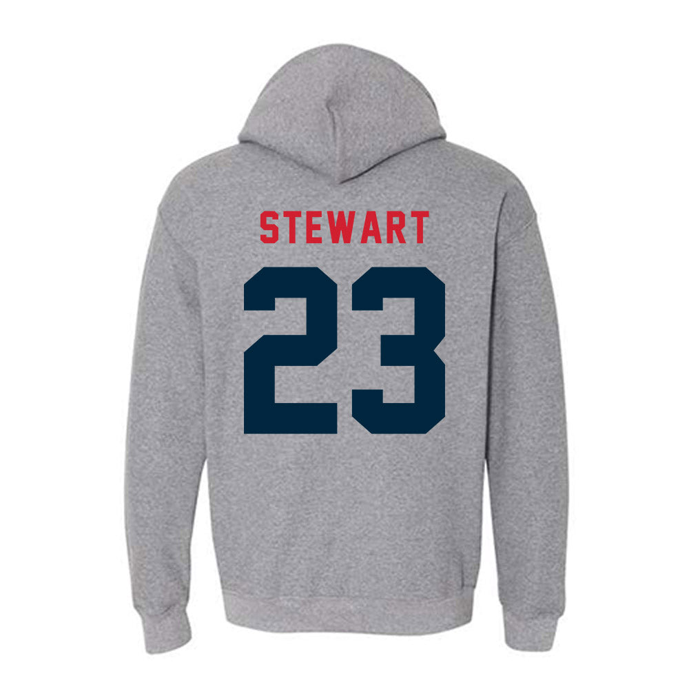 Howard - NCAA Women's Basketball : Zoe Stewart - Hooded Sweatshirt-1