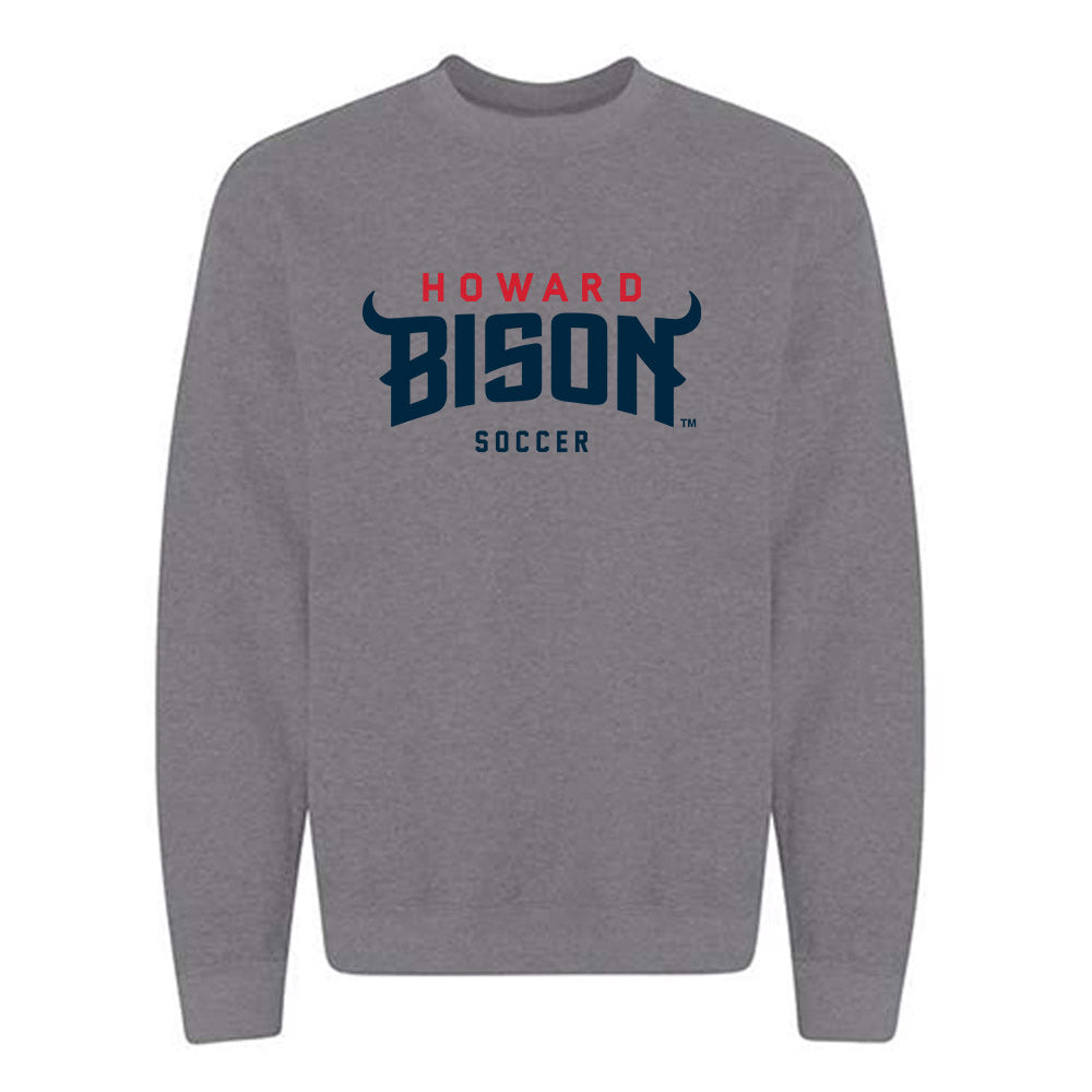 Howard - NCAA Women's Soccer : Karly Leine Bacarisas - Crewneck Sweatshirt-0
