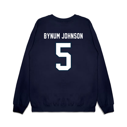 Howard - NCAA Women's Basketball : Destiny Bynum johnson - Crewneck Sweatshirt-1