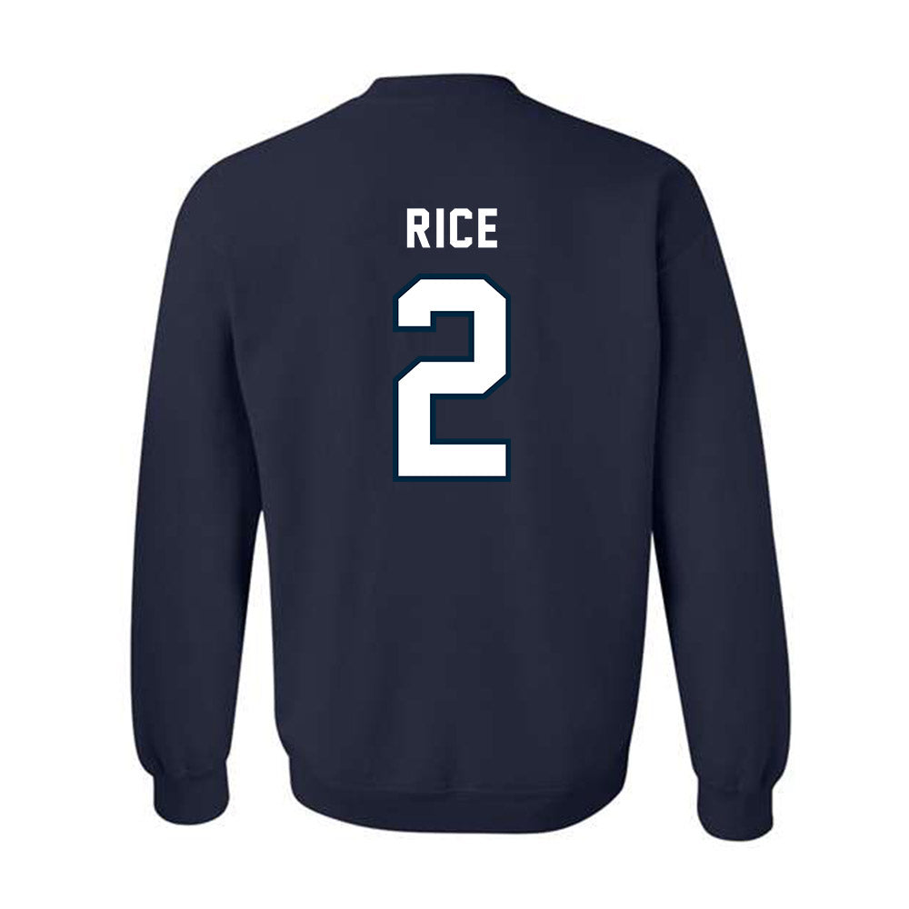 Howard - NCAA Men's Soccer : Deuce Rice - Crewneck Sweatshirt-1