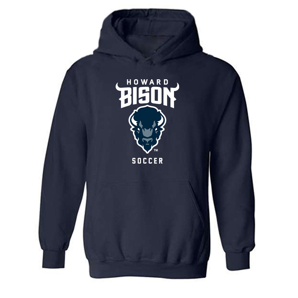 Howard - NCAA Women's Soccer : Karly Leine Bacarisas - Hooded Sweatshirt-0