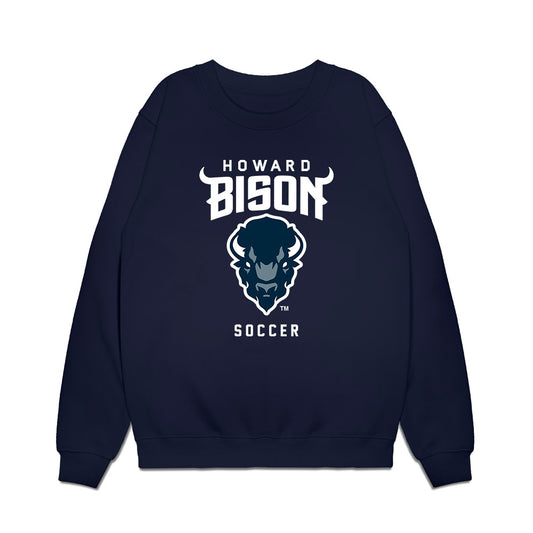 Howard - NCAA Women's Soccer : Karly Leine Bacarisas - Crewneck Sweatshirt-0