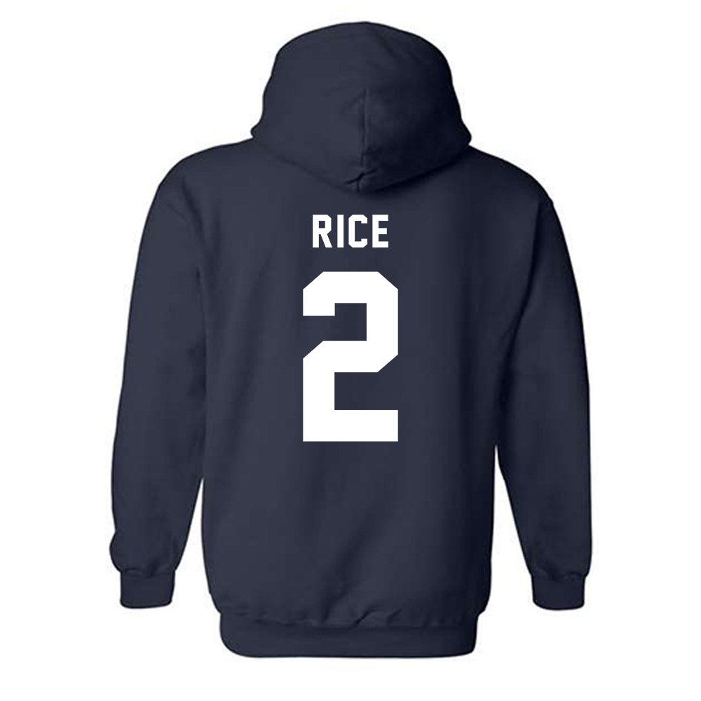 Howard - NCAA Men's Soccer : Deuce Rice - Hooded Sweatshirt-1