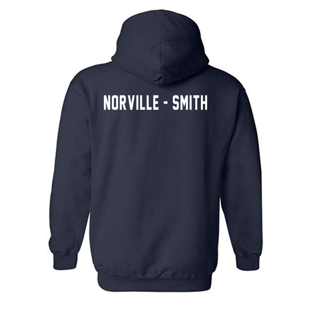 Howard - NCAA Women's Swimming & Diving : Seannia Norville - Smith - Hooded Sweatshirt-1