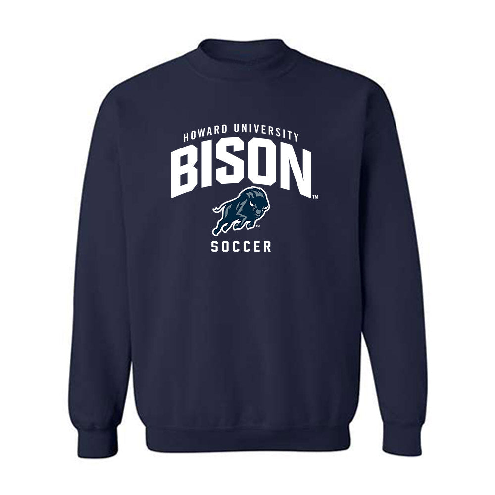 Howard - NCAA Women's Soccer : Karly Leine Bacarisas - Crewneck Sweatshirt-0