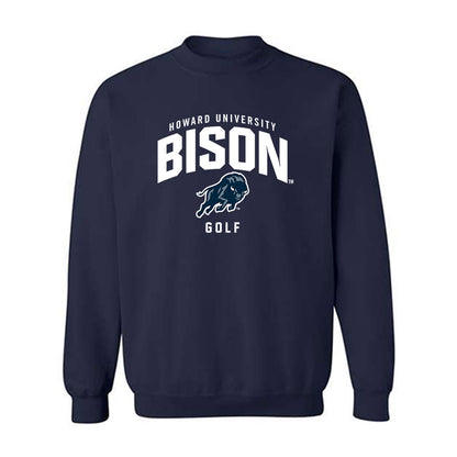 Howard - NCAA Men's Golf : John Thompson - Crewneck Sweatshirt-0