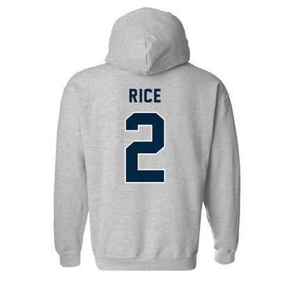 Howard - NCAA Men's Soccer : Deuce Rice - Classic Shersey Hooded Sweatshirt-1