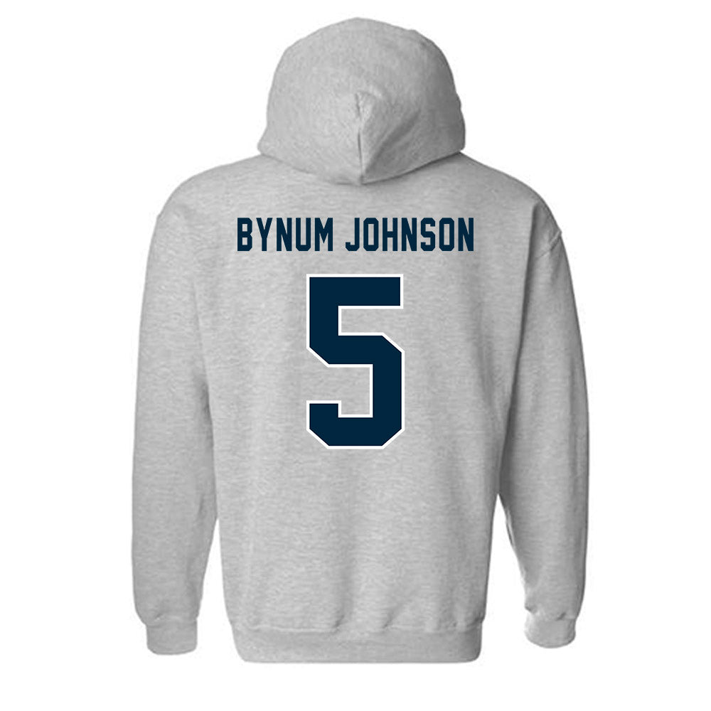 Howard - NCAA Women's Basketball : Destiny Bynum johnson - Classic Shersey Hooded Sweatshirt-1