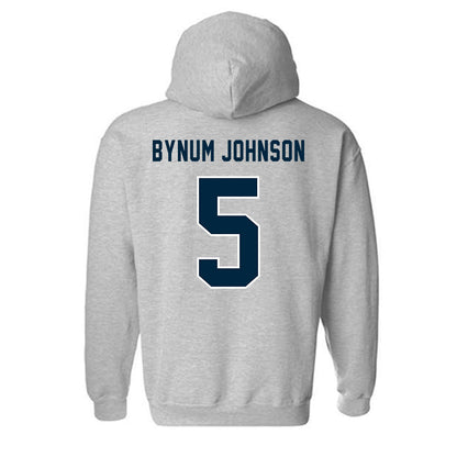 Howard - NCAA Women's Basketball : Destiny Bynum johnson - Classic Shersey Hooded Sweatshirt-1