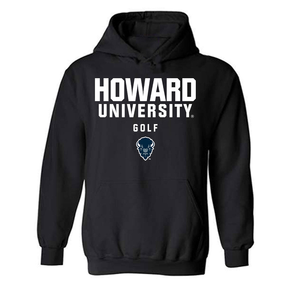 Howard - NCAA Men's Golf : John Thompson - Classic Shersey Hooded Sweatshirt-0