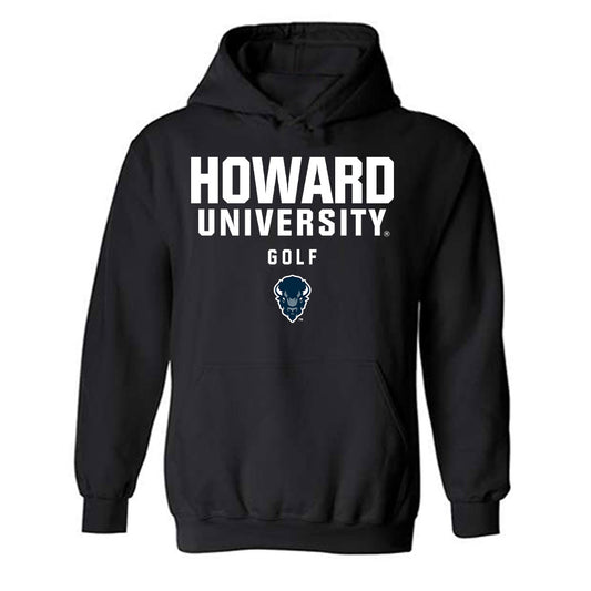 Howard - NCAA Men's Golf : John Thompson - Classic Shersey Hooded Sweatshirt-0