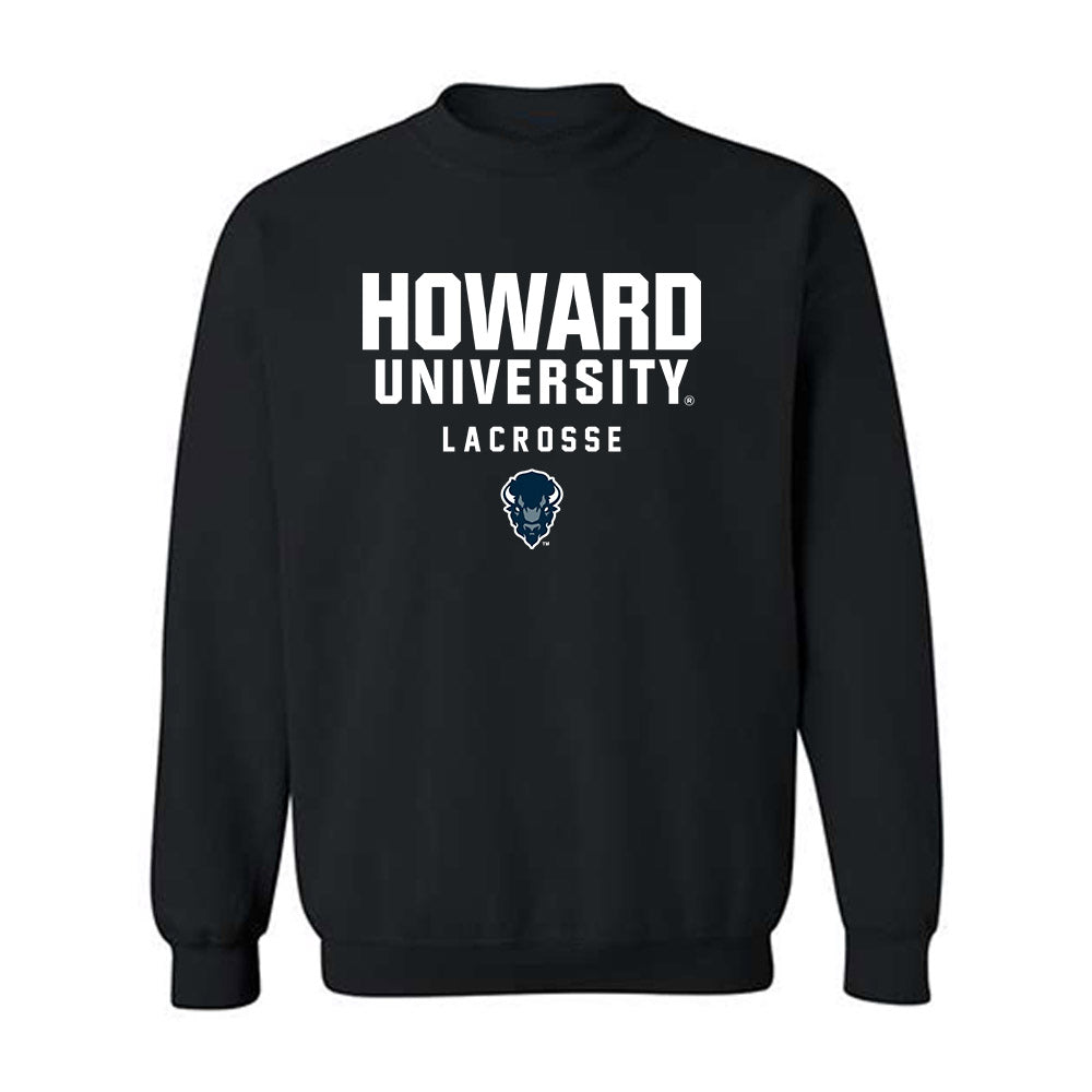 Howard - NCAA Women's Lacrosse : Leah Croom - Classic Shersey Crewneck Sweatshirt-0