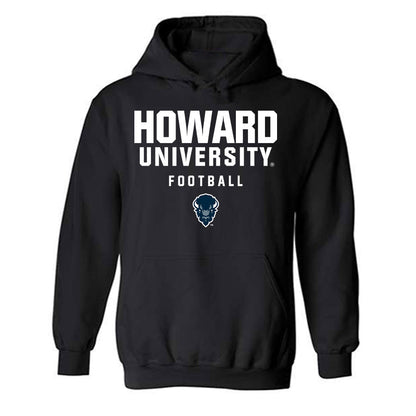 Howard - NCAA Football : Derrick Brown - Classic Shersey Hooded Sweatshirt-0