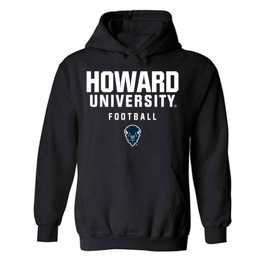 Howard - NCAA Football : Derrick Brown - Classic Shersey Hooded Sweatshirt-0