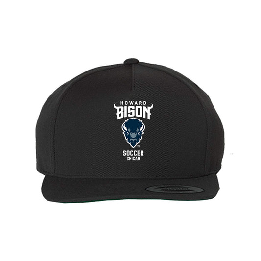 Howard - NCAA Men's Soccer : Axel Chicas - Snapback Hat-0