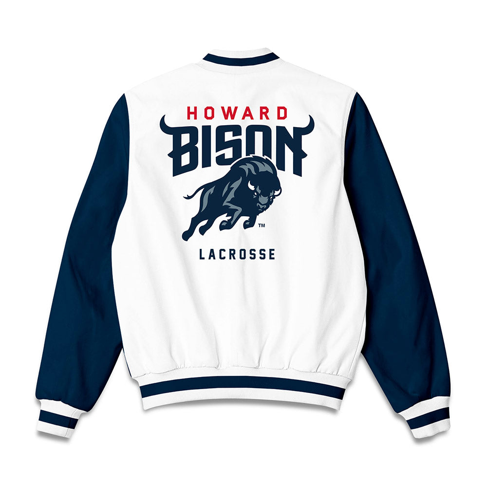 Howard - NCAA Women's Lacrosse : Leah Croom - Bomber Jacket-1