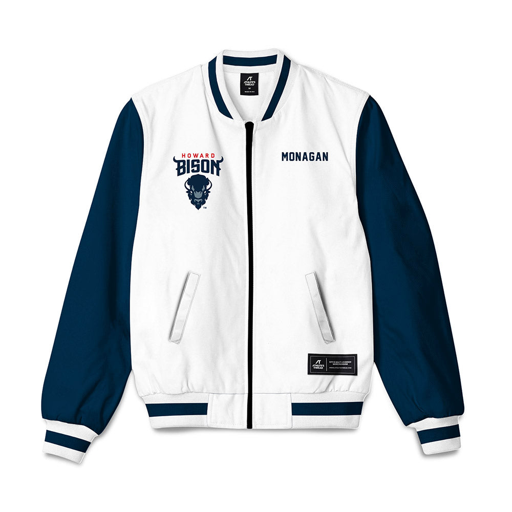 Howard - NCAA Men's Tennis : Alexander Monagan - Bomber Jacket-0