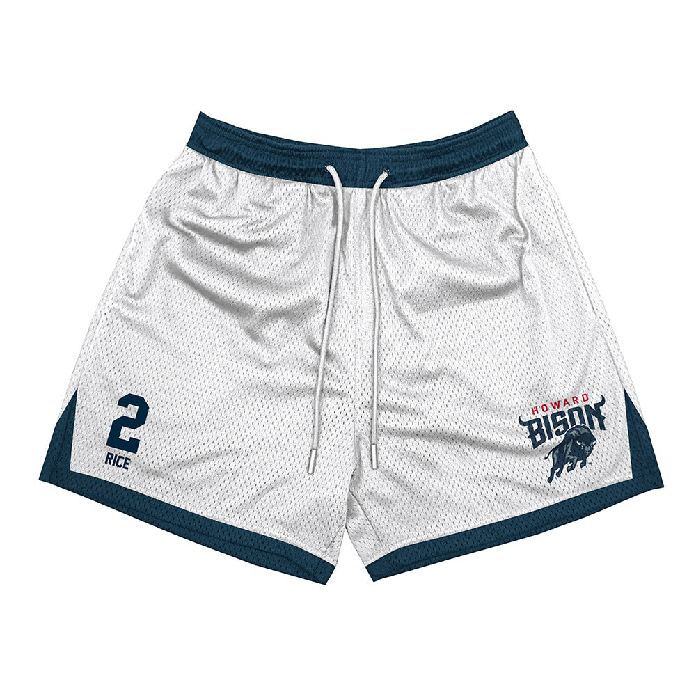 Howard - NCAA Men's Soccer : Deuce Rice - Shorts-0