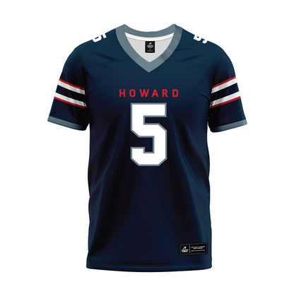 Howard - NCAA Football : Jaquavion Smith - Premium Football Jersey-0