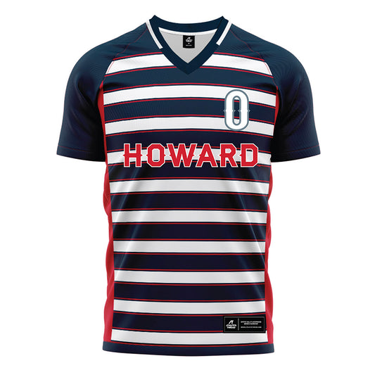 Howard - NCAA Men's Soccer : Liam Keiller - Grey Soccer Jersey-0