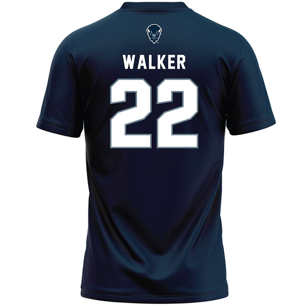 Howard - NCAA Women's Lacrosse : Sawyer Walker - Blue Lacrosse Jersey -1