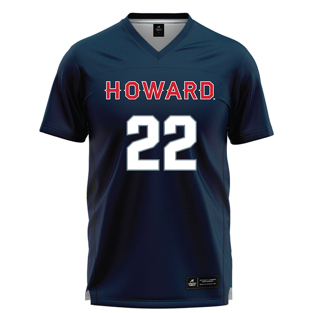Howard - NCAA Women's Lacrosse : Sawyer Walker - Blue Lacrosse Jersey -0