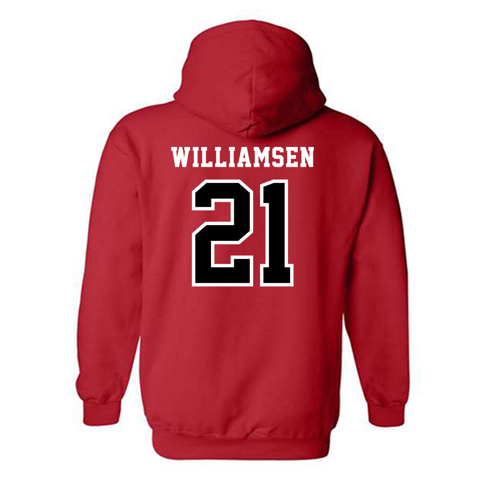 Marist - NCAA Women's Basketball : Danielle Williamsen - Hooded Sweatshirt-1