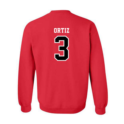 Marist - NCAA Men's Soccer : Ethan Ortiz - Crewneck Sweatshirt-1