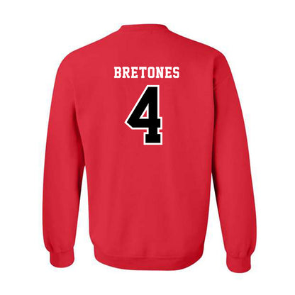 Marist - NCAA Women's Basketball : Kasey Bretones - Crewneck Sweatshirt-1