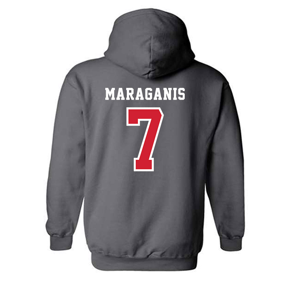 Marist - NCAA Men's Lacrosse : Charles Maraganis - Hooded Sweatshirt-1