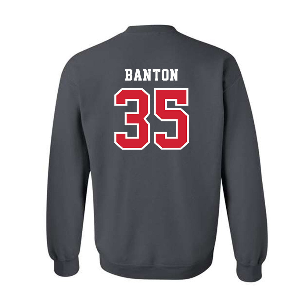 Marist - NCAA Football : Nathaniel Banton - Crewneck Sweatshirt-1