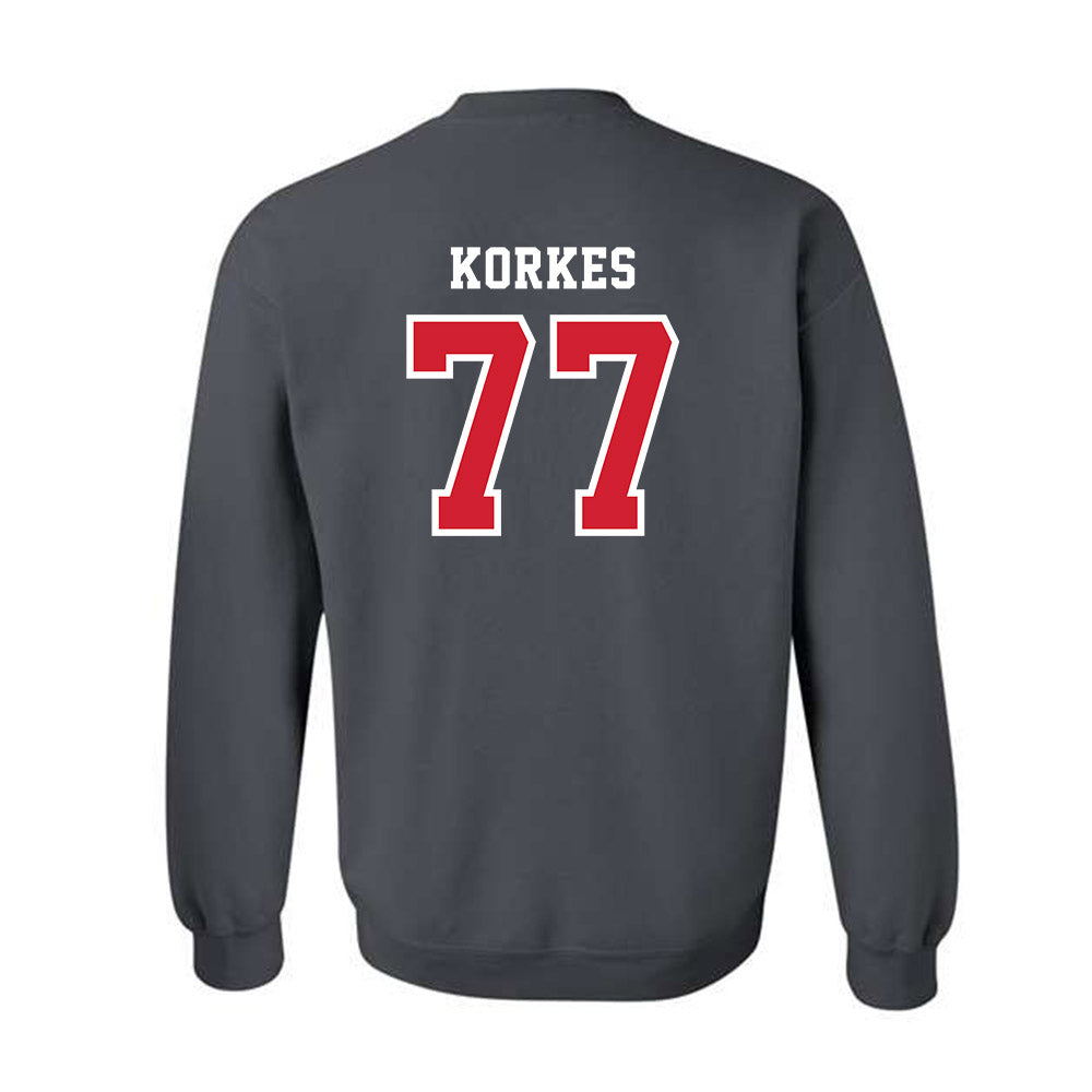 Marist - NCAA Football : Ethan Korkes - Crewneck Sweatshirt-1