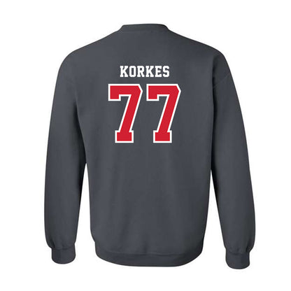 Marist - NCAA Football : Ethan Korkes - Crewneck Sweatshirt-1