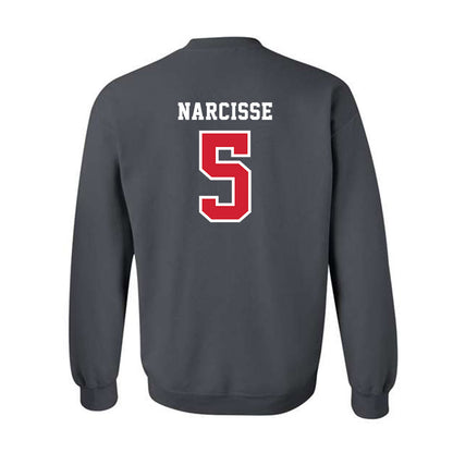 Marist - NCAA Football : Lamont Narcisse - Crewneck Sweatshirt-1