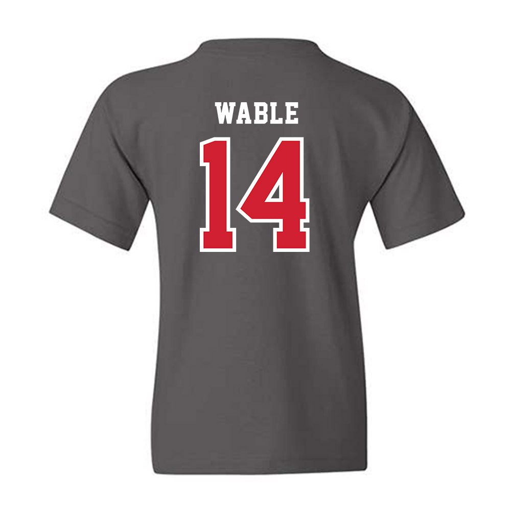 Marist - NCAA Men's Lacrosse : Jack Wable - Youth T-Shirt-1