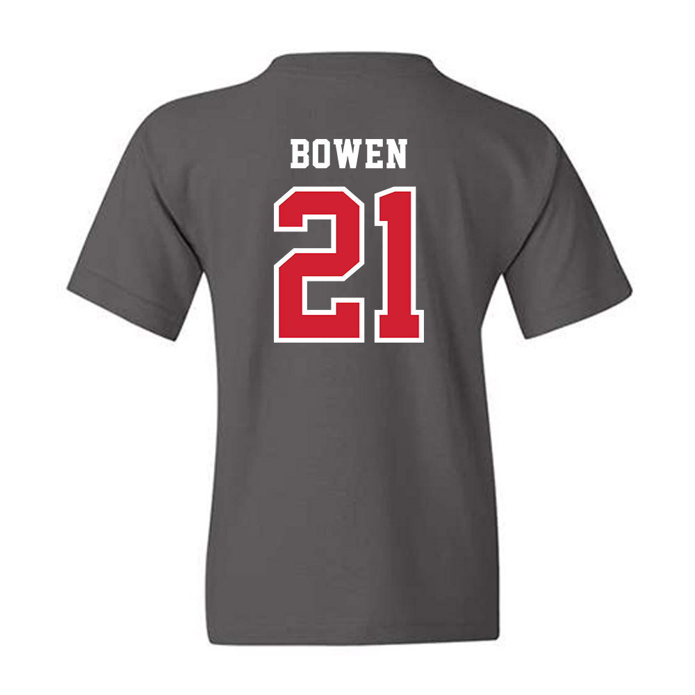 Marist - NCAA Men's Lacrosse : Simon Bowen - Youth T-Shirt-1