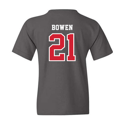 Marist - NCAA Men's Lacrosse : Simon Bowen - Youth T-Shirt-1