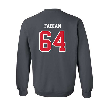 Marist - NCAA Football : Jake Fabian - Crewneck Sweatshirt-1