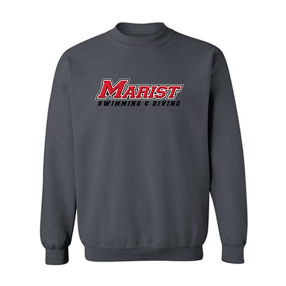 Marist - NCAA Men's Swimming & Diving : Dylan Magda - Crewneck Sweatshirt-0