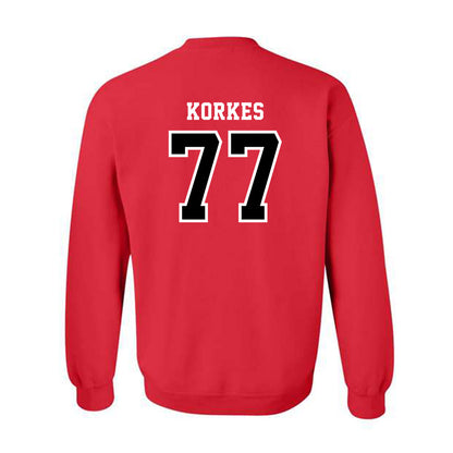 Marist - NCAA Football : Ethan Korkes - Classic Shersey Crewneck Sweatshirt-1