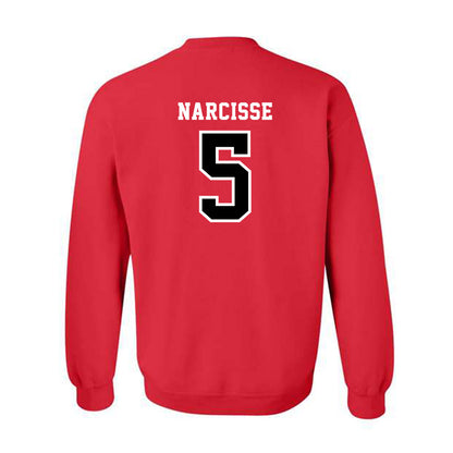 Marist - NCAA Football : Lamont Narcisse - Classic Shersey Crewneck Sweatshirt-1