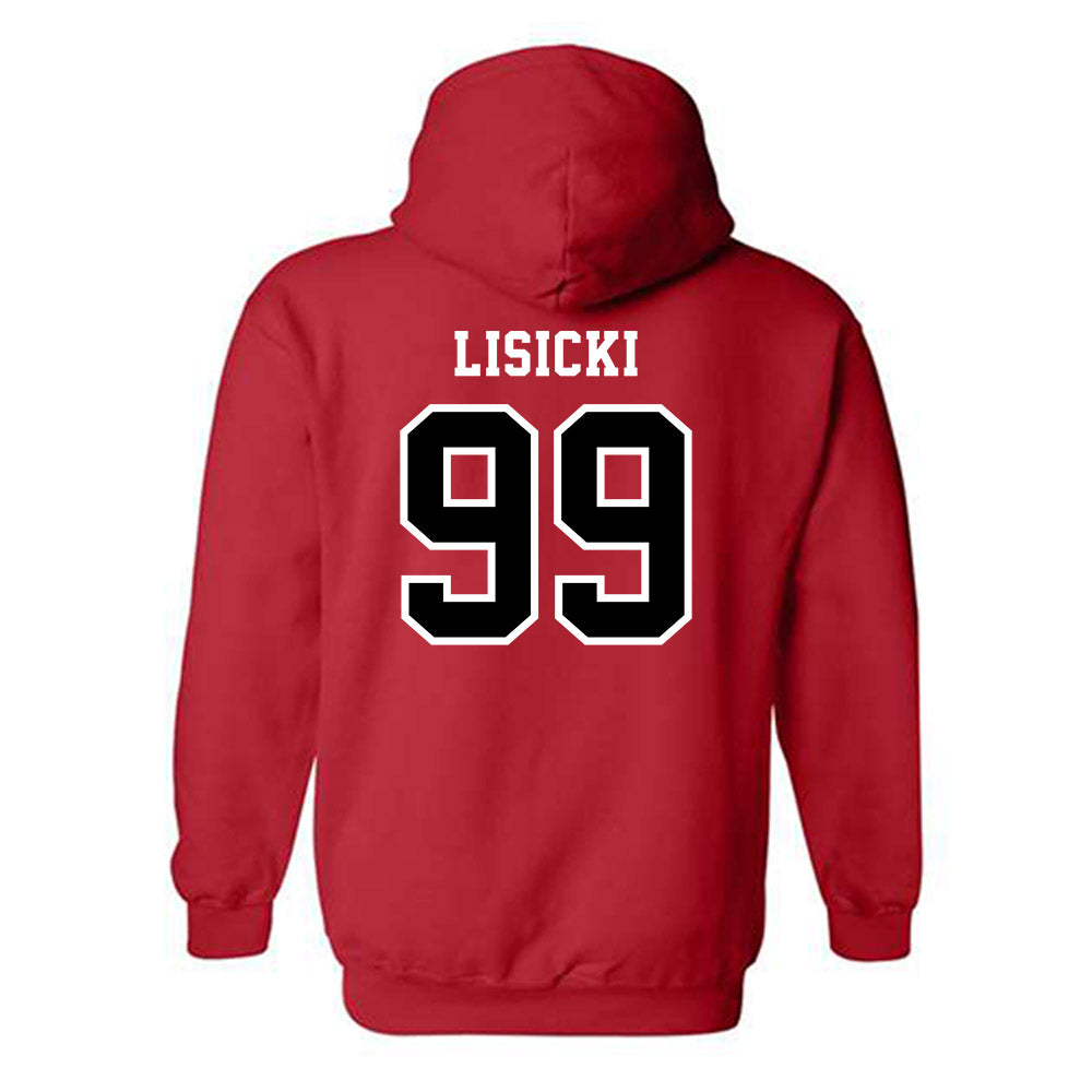 Marist - NCAA Football : Jake Lisicki - Classic Shersey Hooded Sweatshirt-1