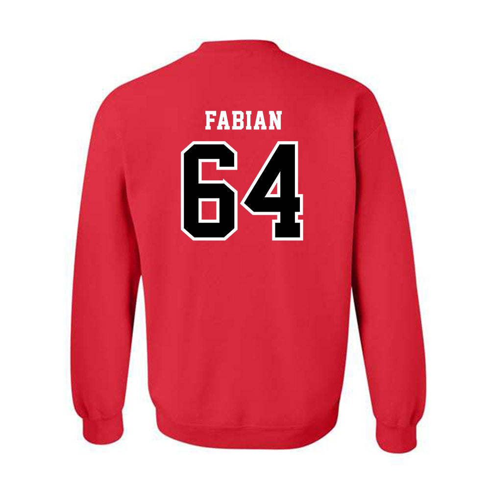 Marist - NCAA Football : Jake Fabian - Classic Shersey Crewneck Sweatshirt-1