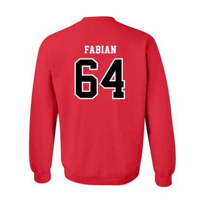 Marist - NCAA Football : Jake Fabian - Classic Shersey Crewneck Sweatshirt-1