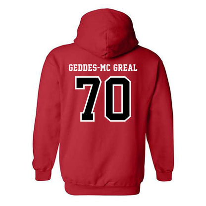 Marist - NCAA Football : Dylan Geddes-Mc Greal - Classic Shersey Hooded Sweatshirt-1